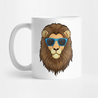 Lion with Sunglasses Mug